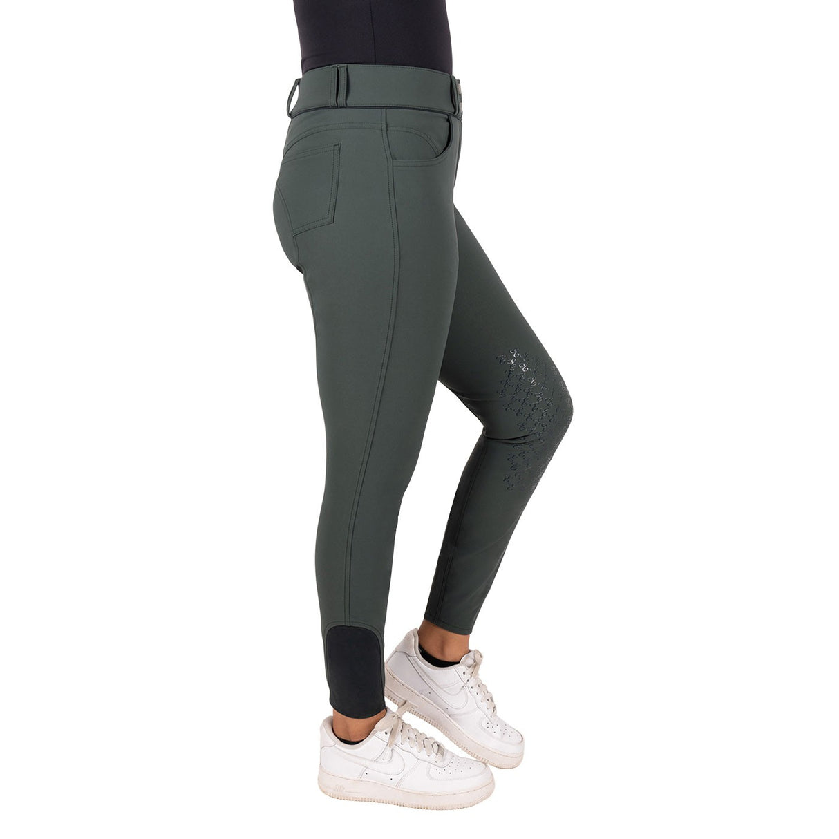 Pantalon d'équitation taille haute Elation Platinum Brooklyn