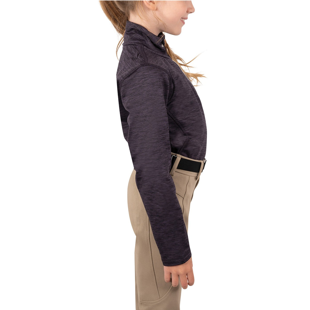 TemTeq Elisa Quarter Zip Performance Shirt - Enfants