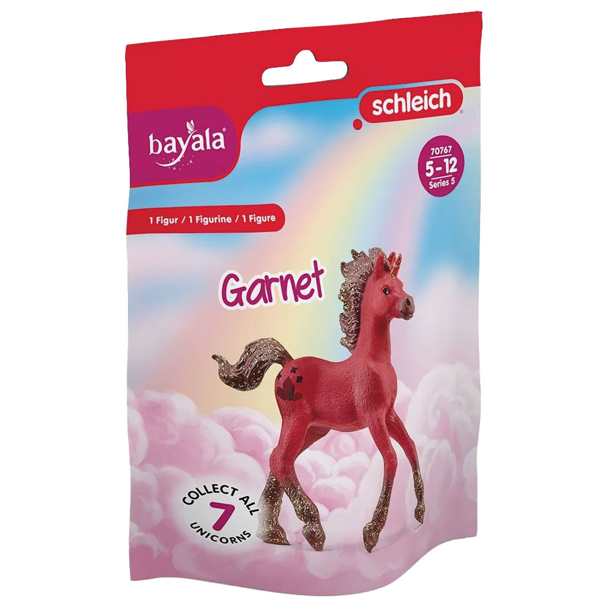 Schleich Bayala Licorne à collectionner Grenat