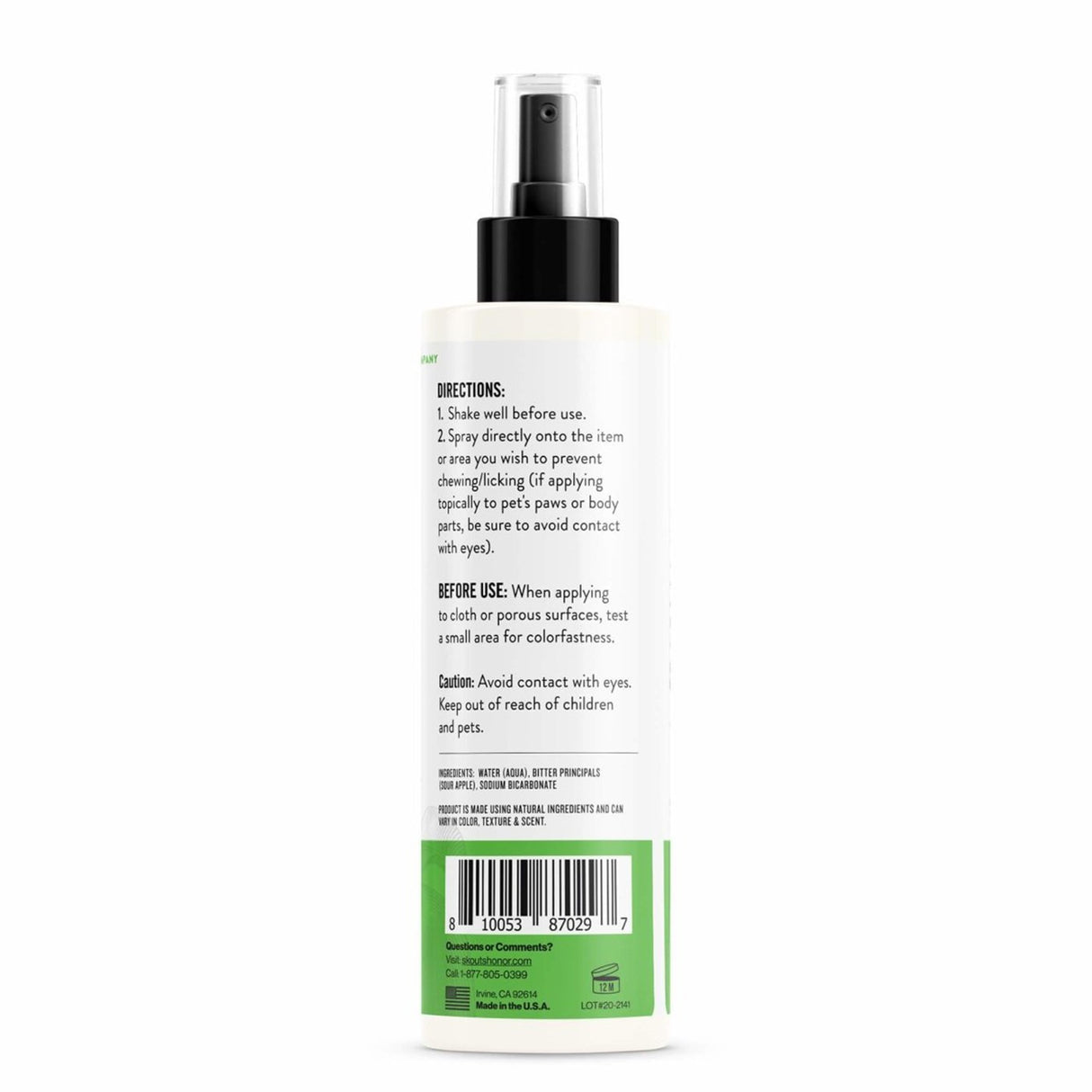 Skout's Honor Super Sour Anti Chew Spray 8 Oz