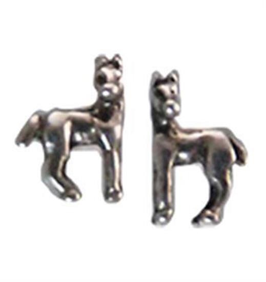 Boucles d'oreilles poulain debout