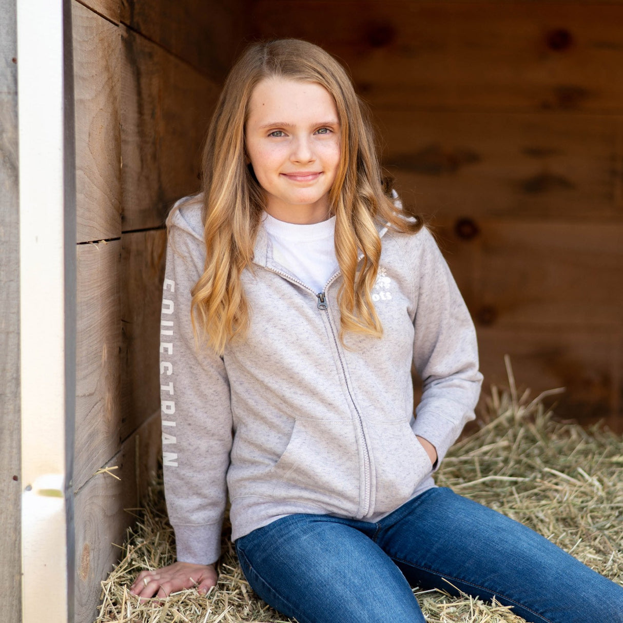 Roots Equestrian Original Full Zip Hoodie - Kids'