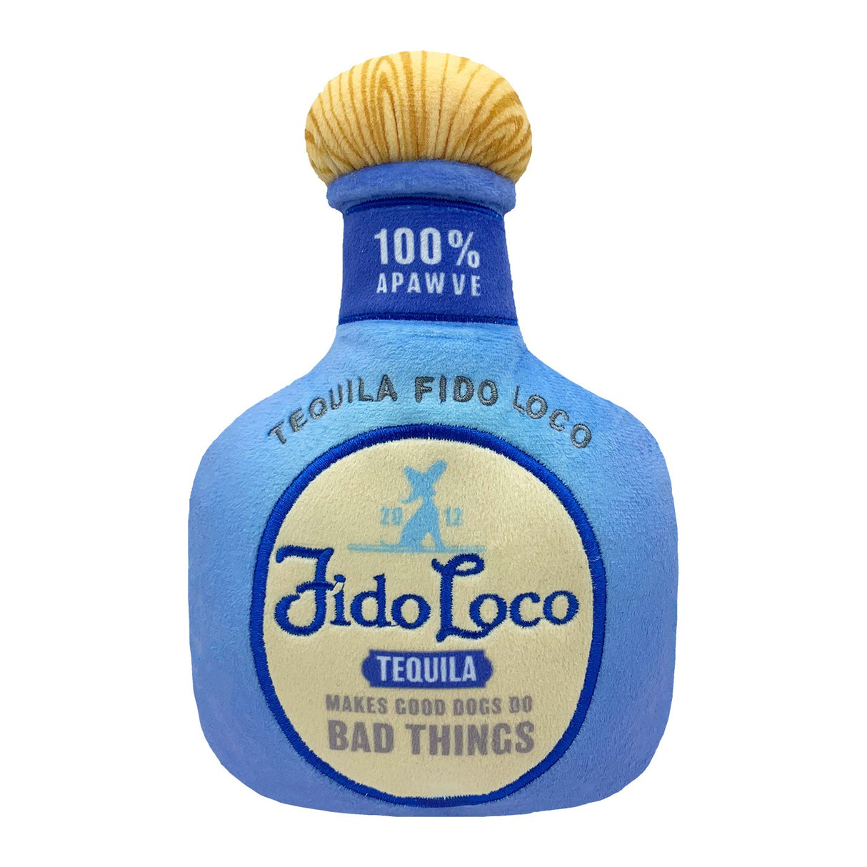 Lulubelles Power Plush Fido Fido Loco Tequila Dog Toy