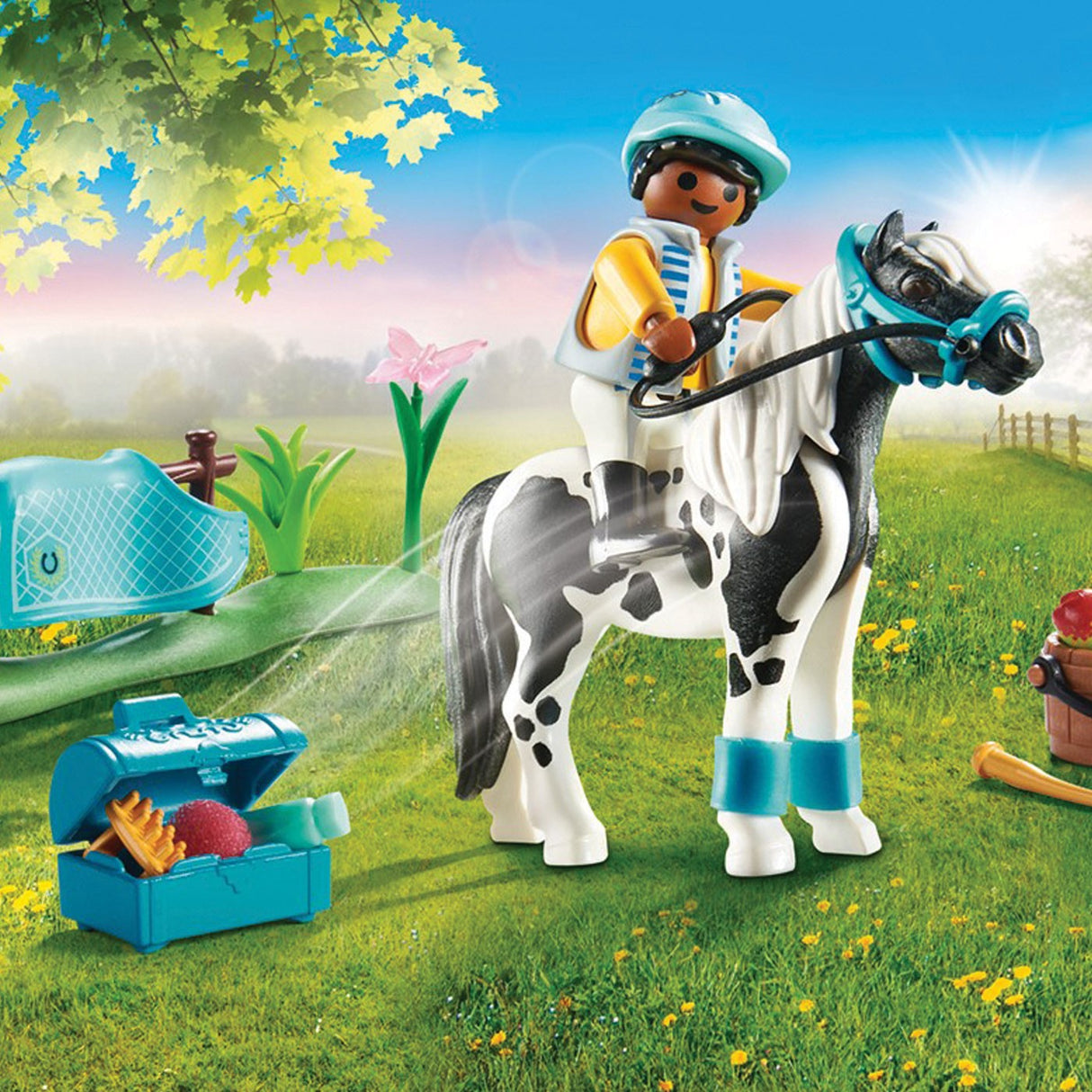 Playmobil Pony Yard I Collectible Lewitzer Pony