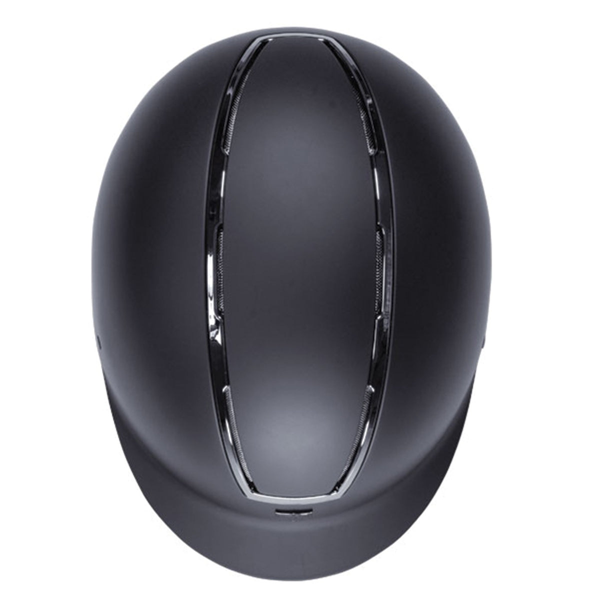 Tipperary Windsor Traditional Brim Helmet - Matte Black Chrome Trim
