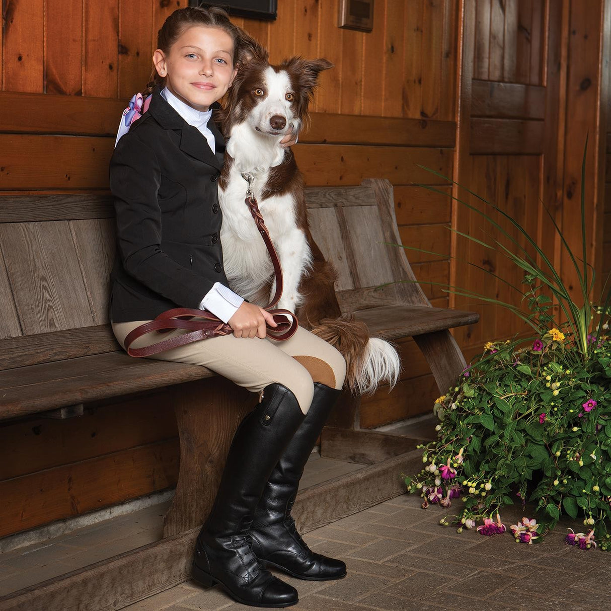 Pantalon d'équitation Elation Platinum Chelsea - Enfants
