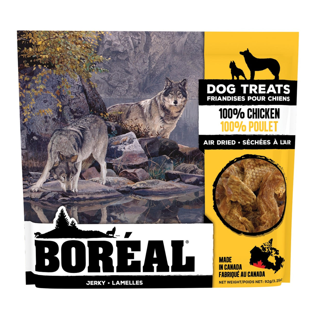 Boreal 100 Percent Chicken Jerky Dog Treat 92 g