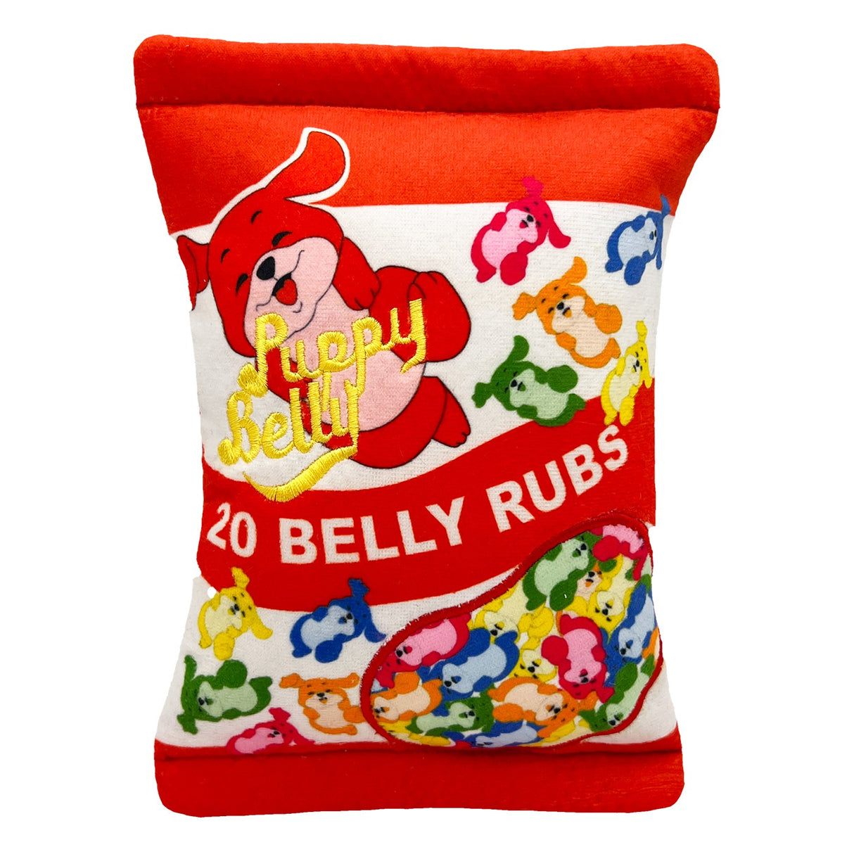 Lulubelles Power Plush Puppy Belly Dog Toy