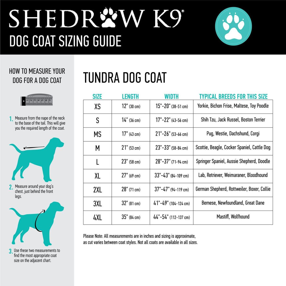 Manteau pour chien Shedrow K9 Tundra