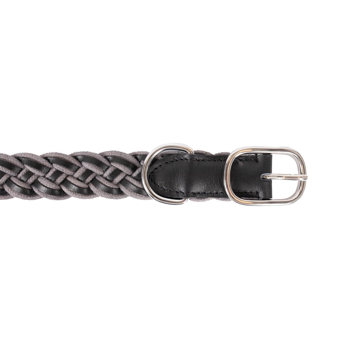 Shedrow K9 Rideau Corde tressée et collier en cuir
