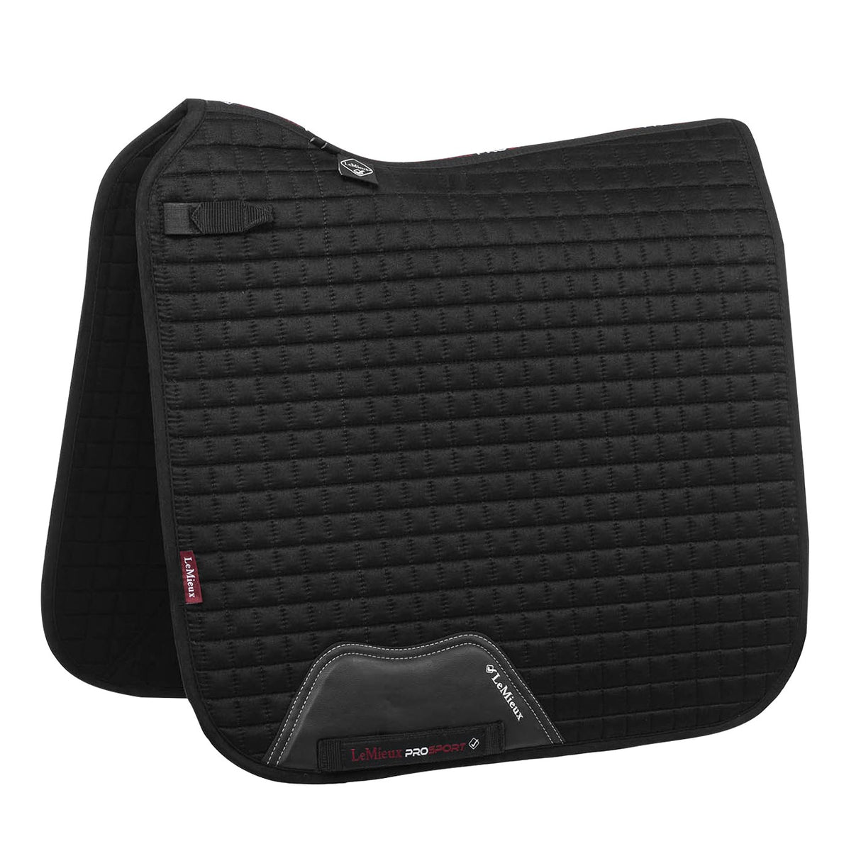 Coussin carré de dressage en daim LeMieux