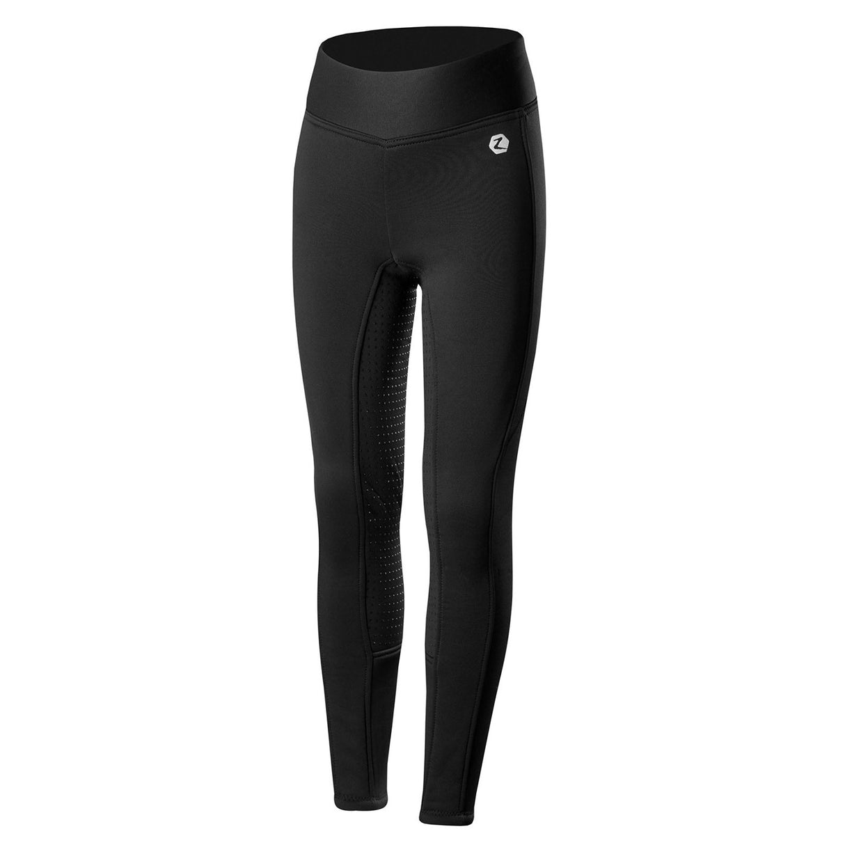 Pantalon d'équitation à fond intégral Horze Active Silicone - Enfant