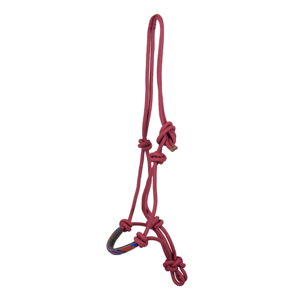Copper Canyon Rope Halter W- Beaded Nose & Lead