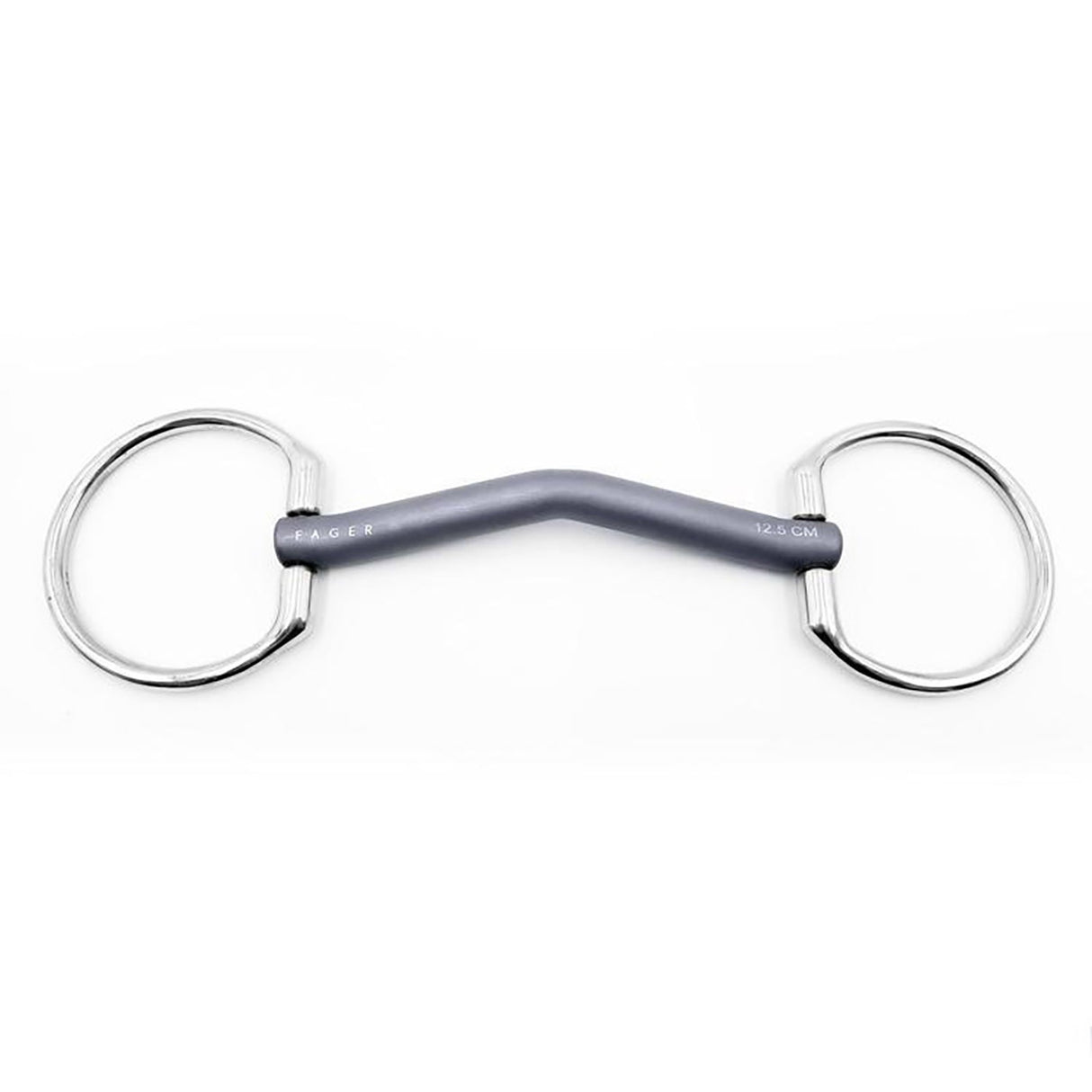 Fager Sara Titanium Low Port Mullen Eggbutt Bit