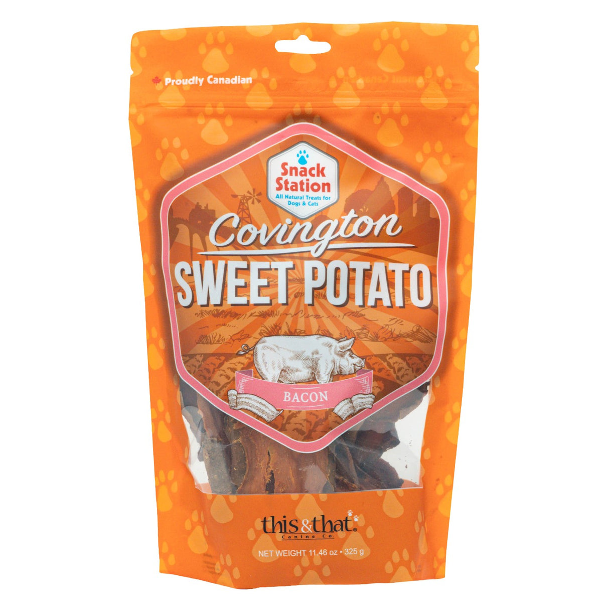 This & That Patate douce à mâcher Bacon 325 g
