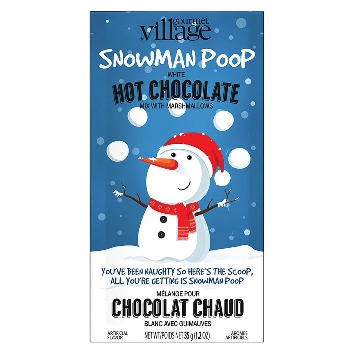 Gourmet Village Mini Snowman Poop Hot Chocolate
