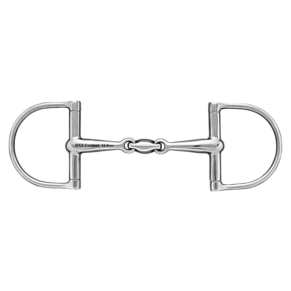 Mors à filet à double articulation Sprenger Max Control avec anneau en D - 16 mm