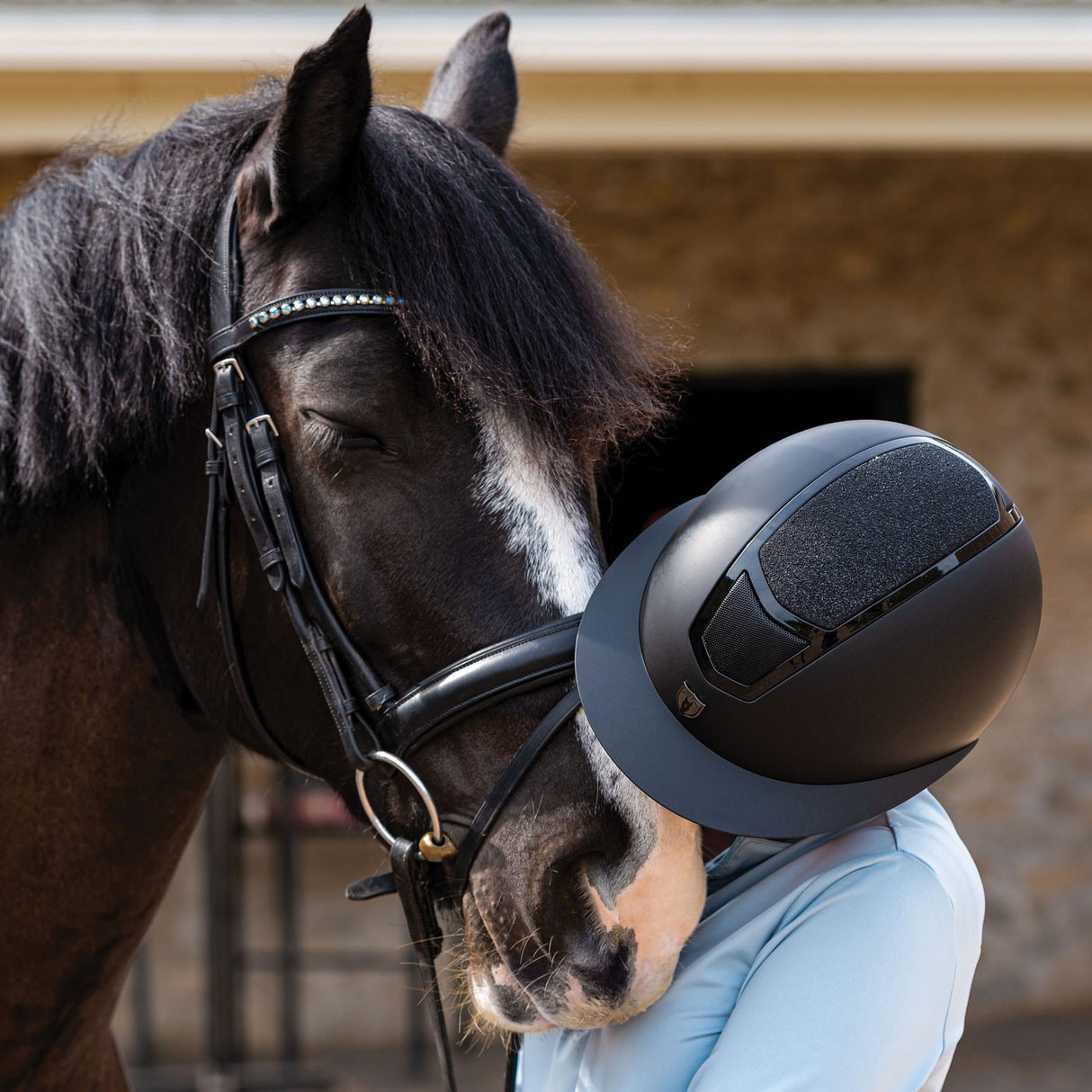 Tipperary Devon Wide Brim MIPS Helmet - Sparkle Black