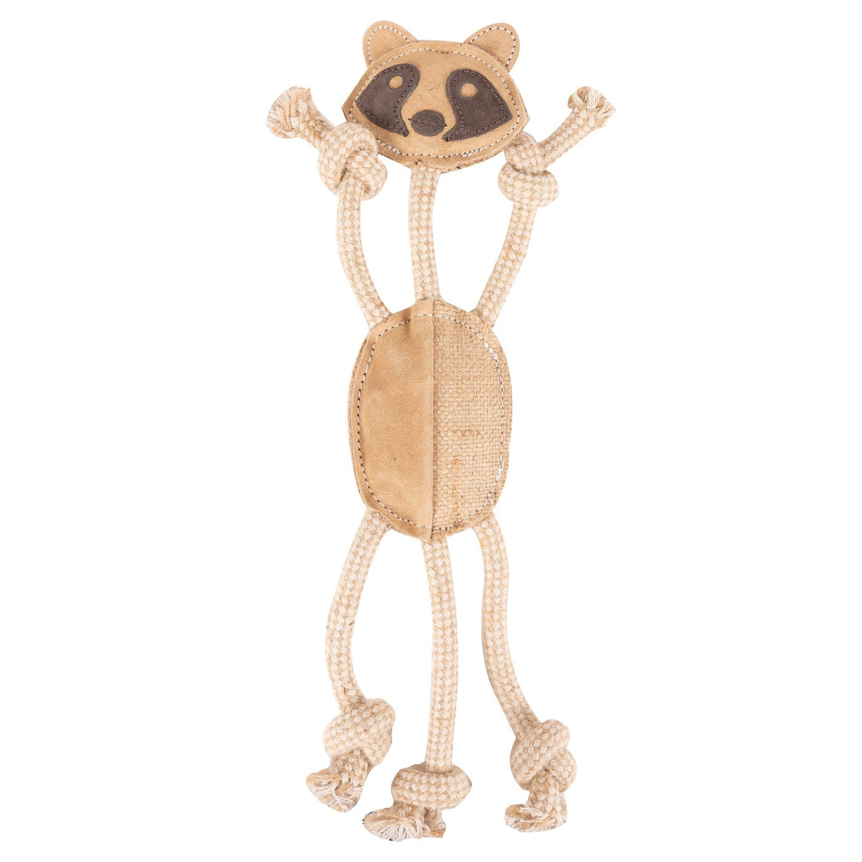 Shedrow K9 Jute & Rope Raccoon Dog Toy