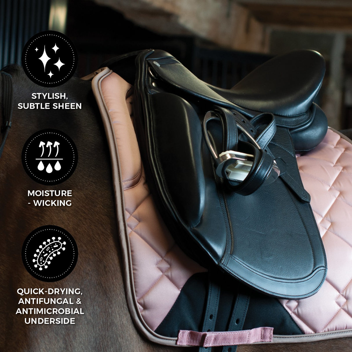 Shedrow Laurent Saddle Pad - Dressage