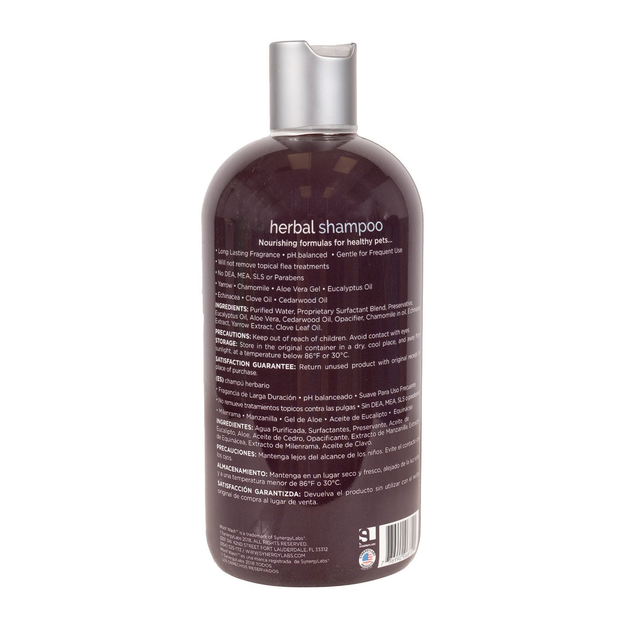 Woof Wash Herbal Dog Shampoo 24 Oz