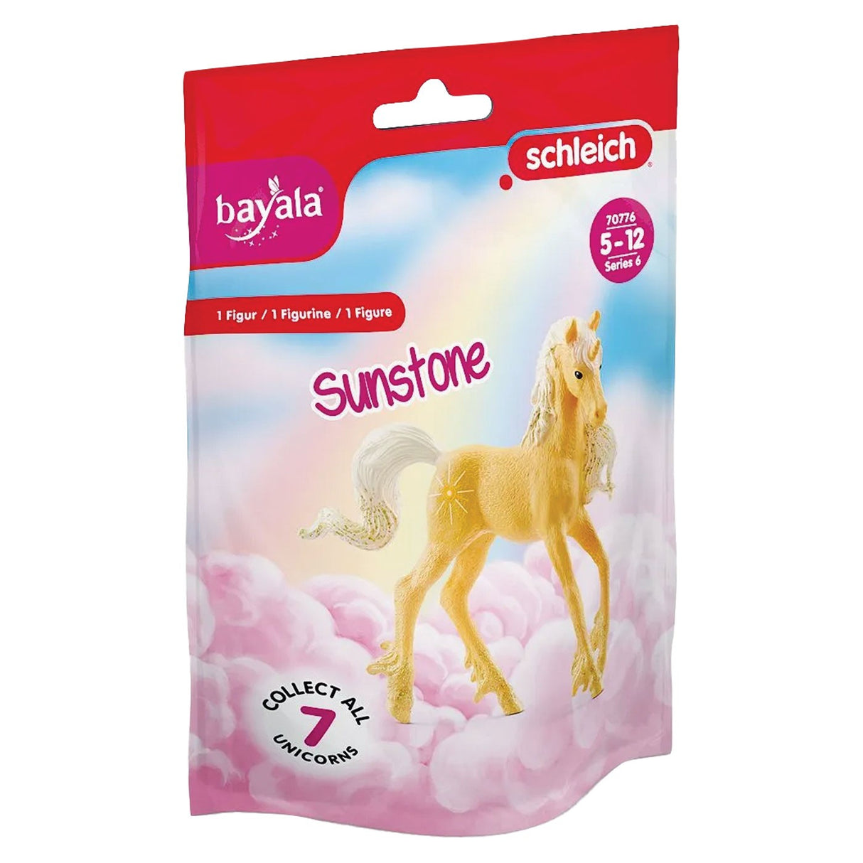 Schleich Bayala Licorne à collectionner Pierre de soleil spéciale