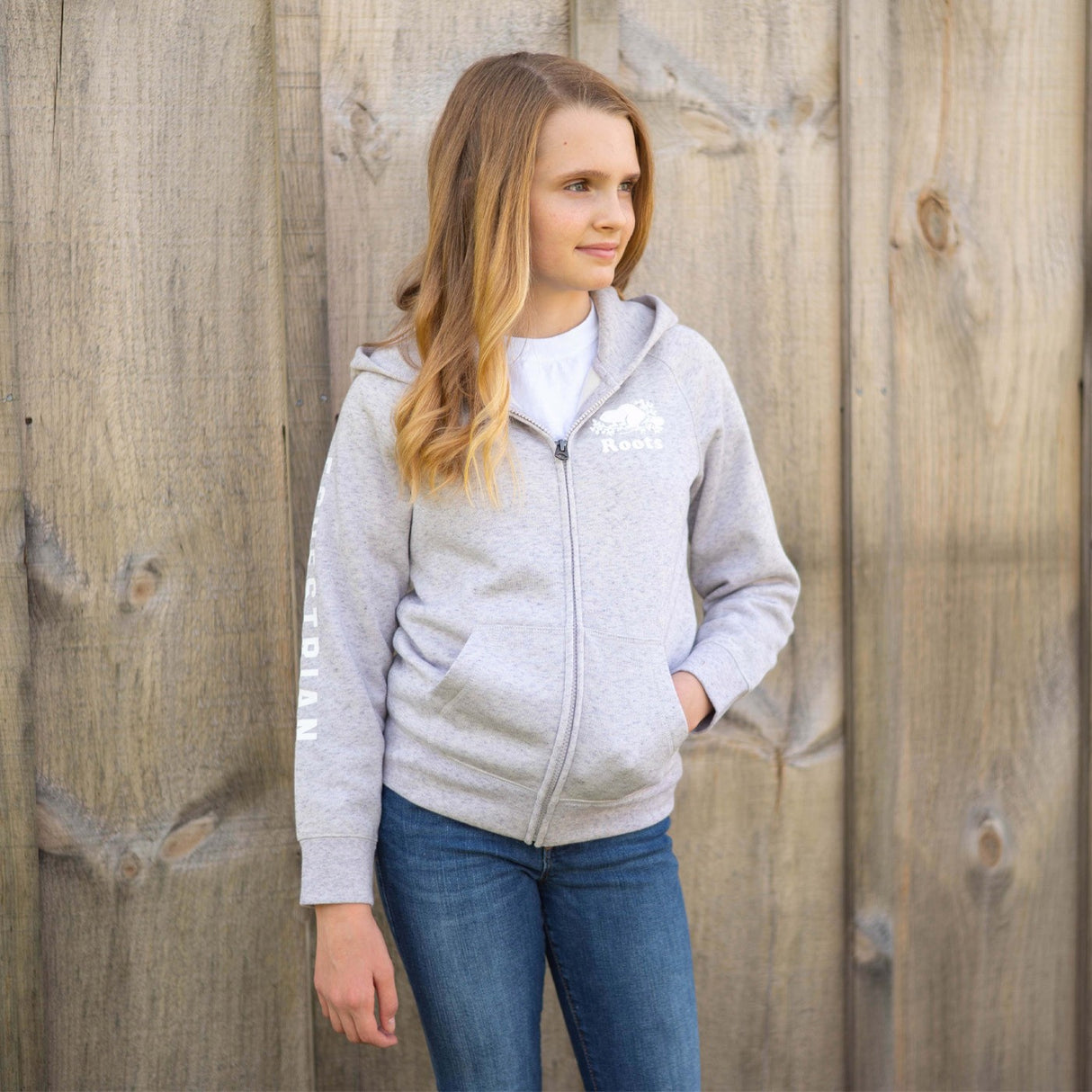 Roots Equestrian Original Full Zip Hoodie - Kids'