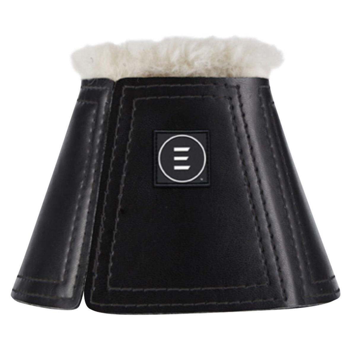 EquiFit Essential Bell Boots W - Dessus roulé en laine de mouton