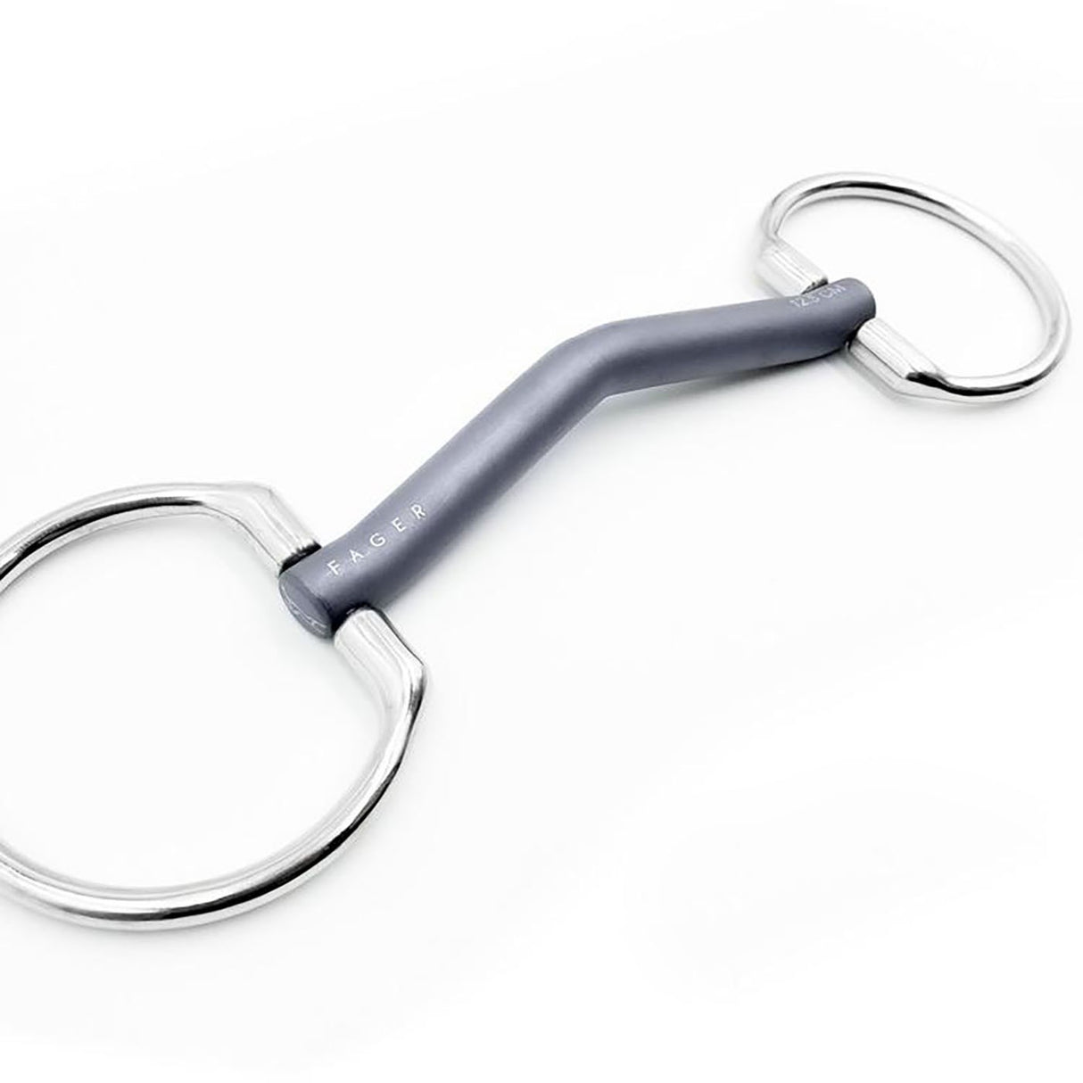 Fager Sara Titanium Low Port Mullen Eggbutt Bit