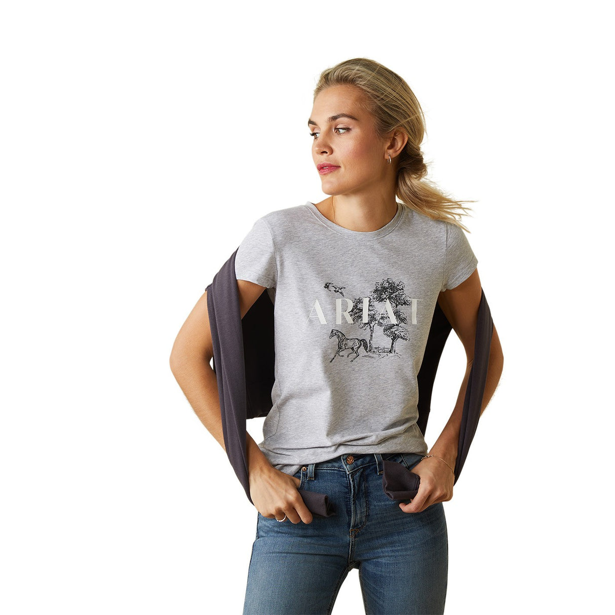 T-shirt Ariat Toile Scene