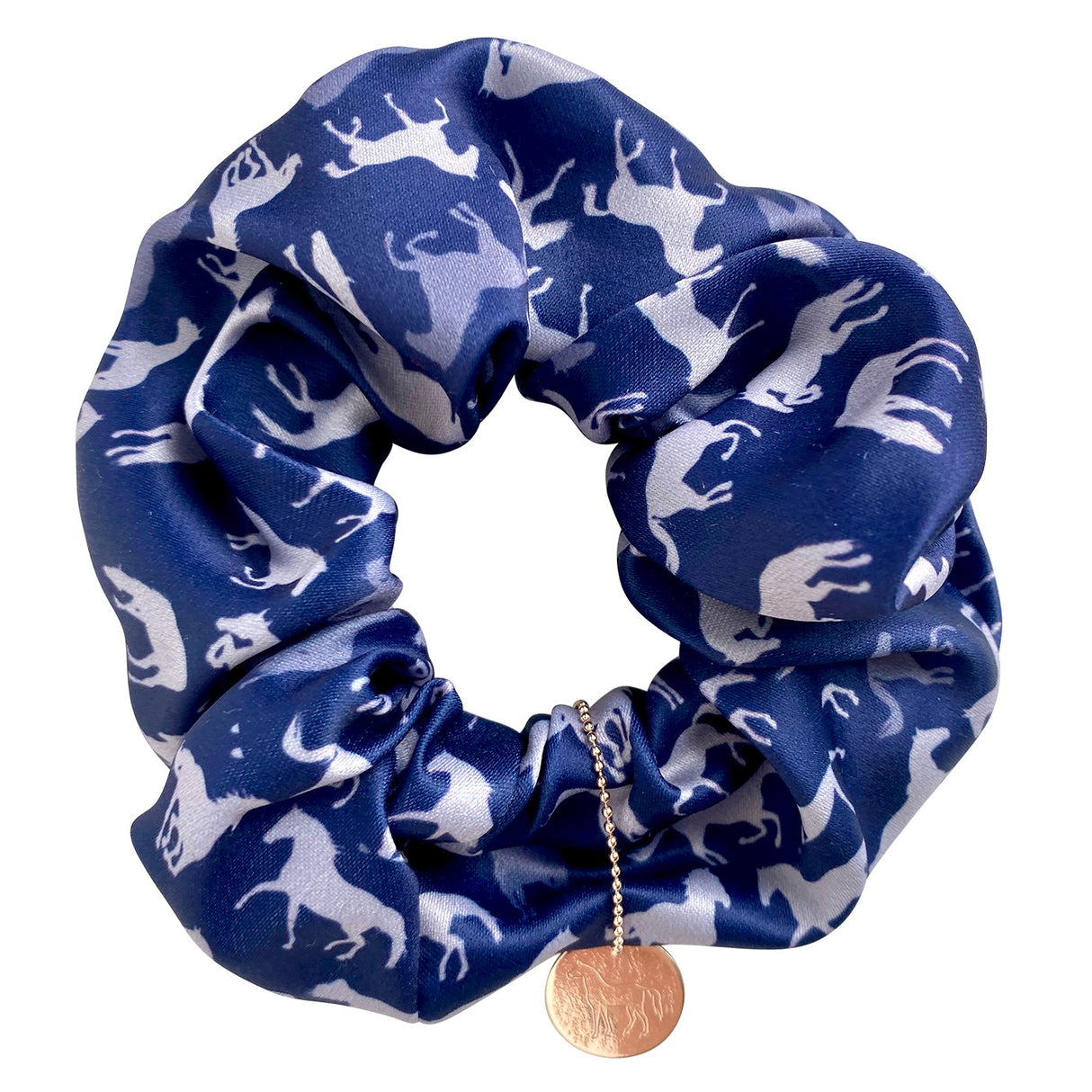 Spiced Equestrian Horse Girl Scrunchie
