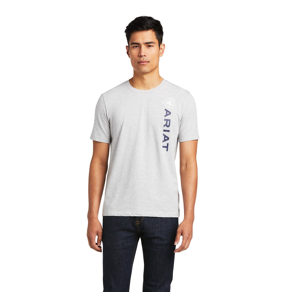 Ariat Vertical Logo Tee - Men's