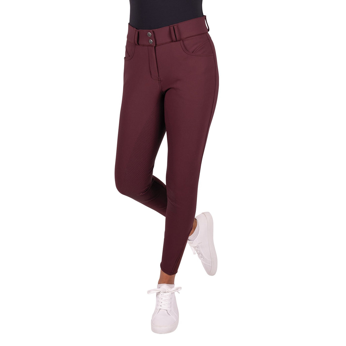 Elation Platinum Hudson Pantalon d'équitation taille haute à fond intégral