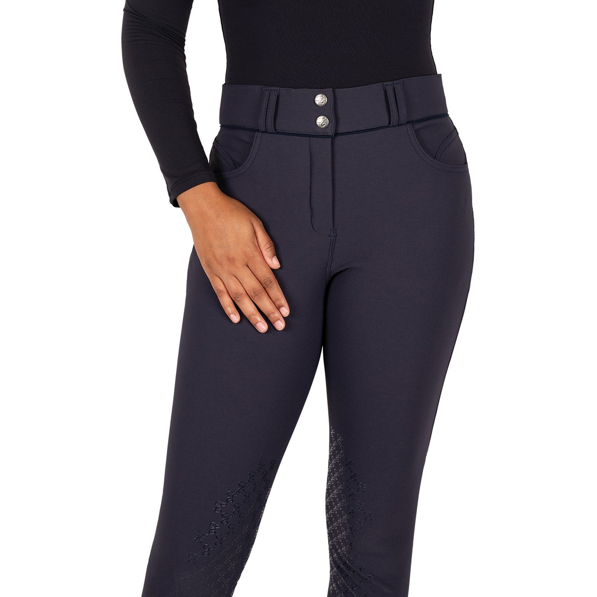 Pantalon d'équitation taille haute Elation Platinum Brooklyn