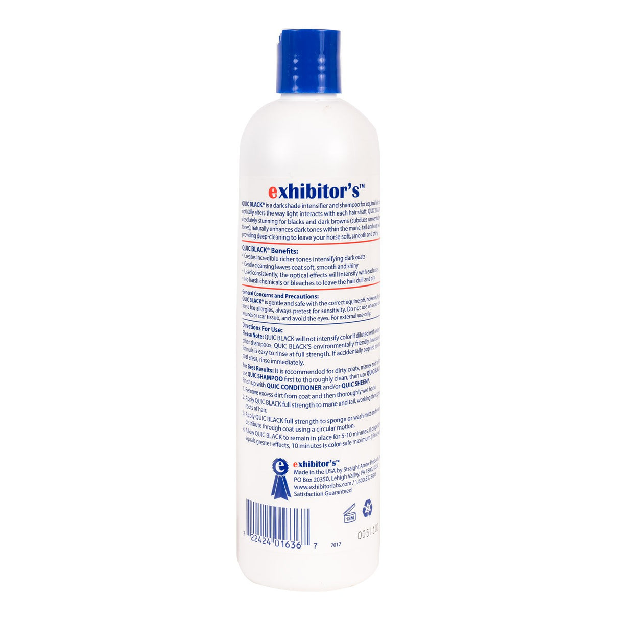 Exhibitor's Quic Black 473 mL