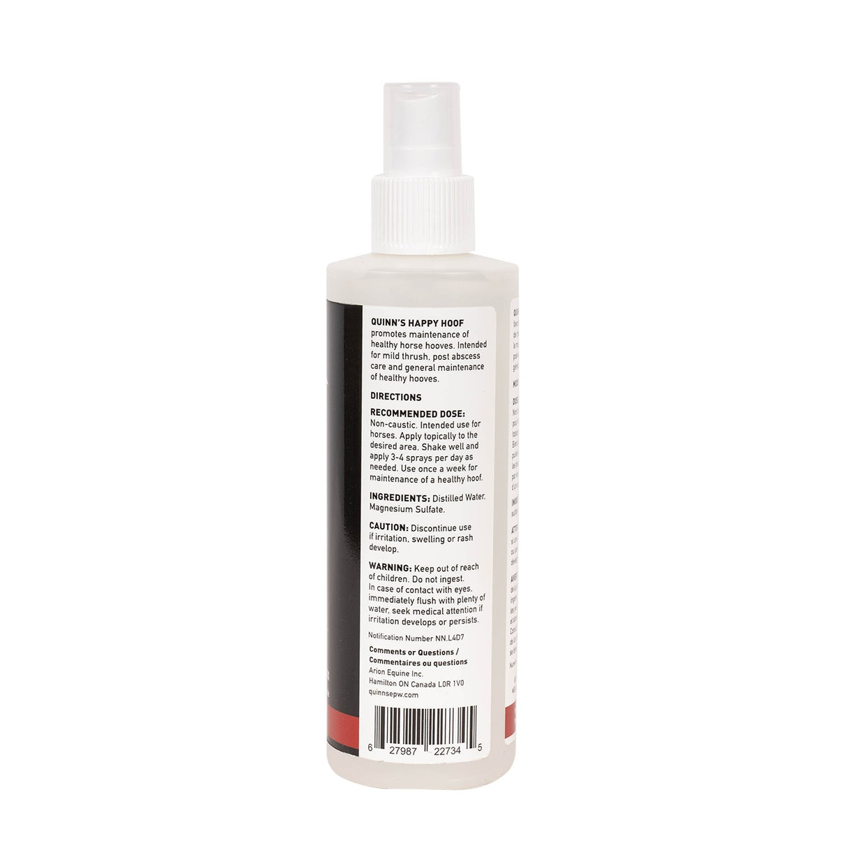 Quinn's Happy Hoof Spray 8 Oz