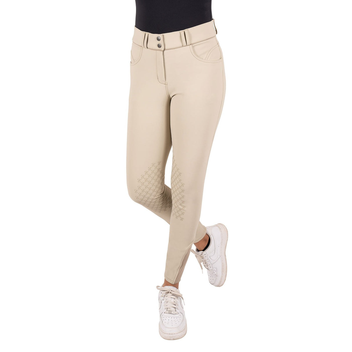 Pantalon d'équitation taille haute Elation Platinum Brooklyn