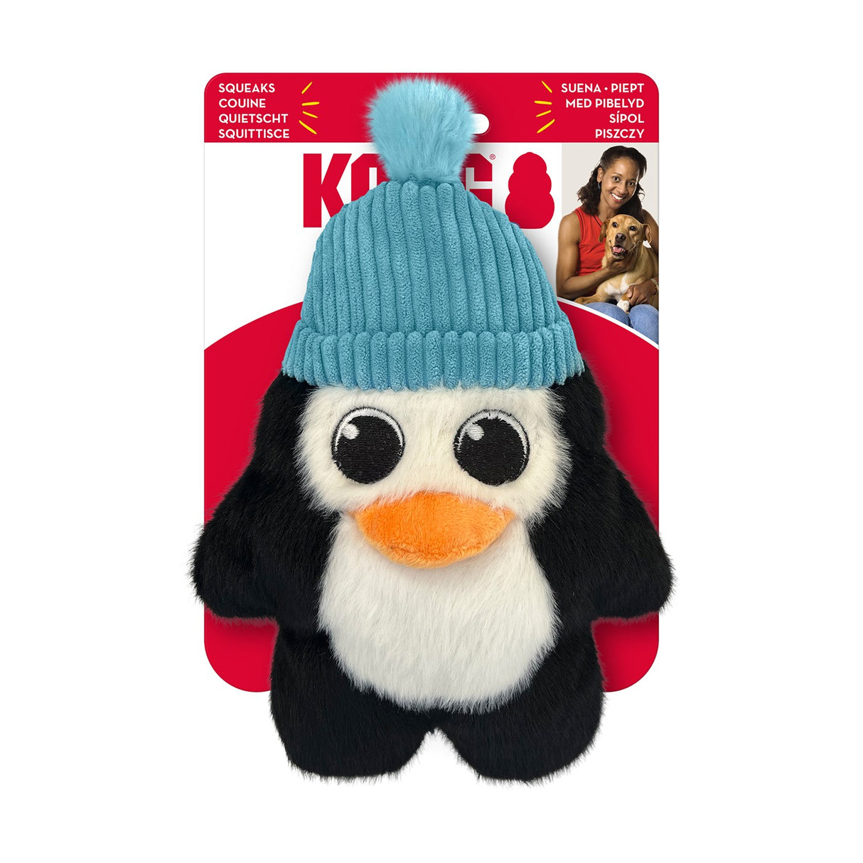 Kong Holiday Snuzzes Pingouin
