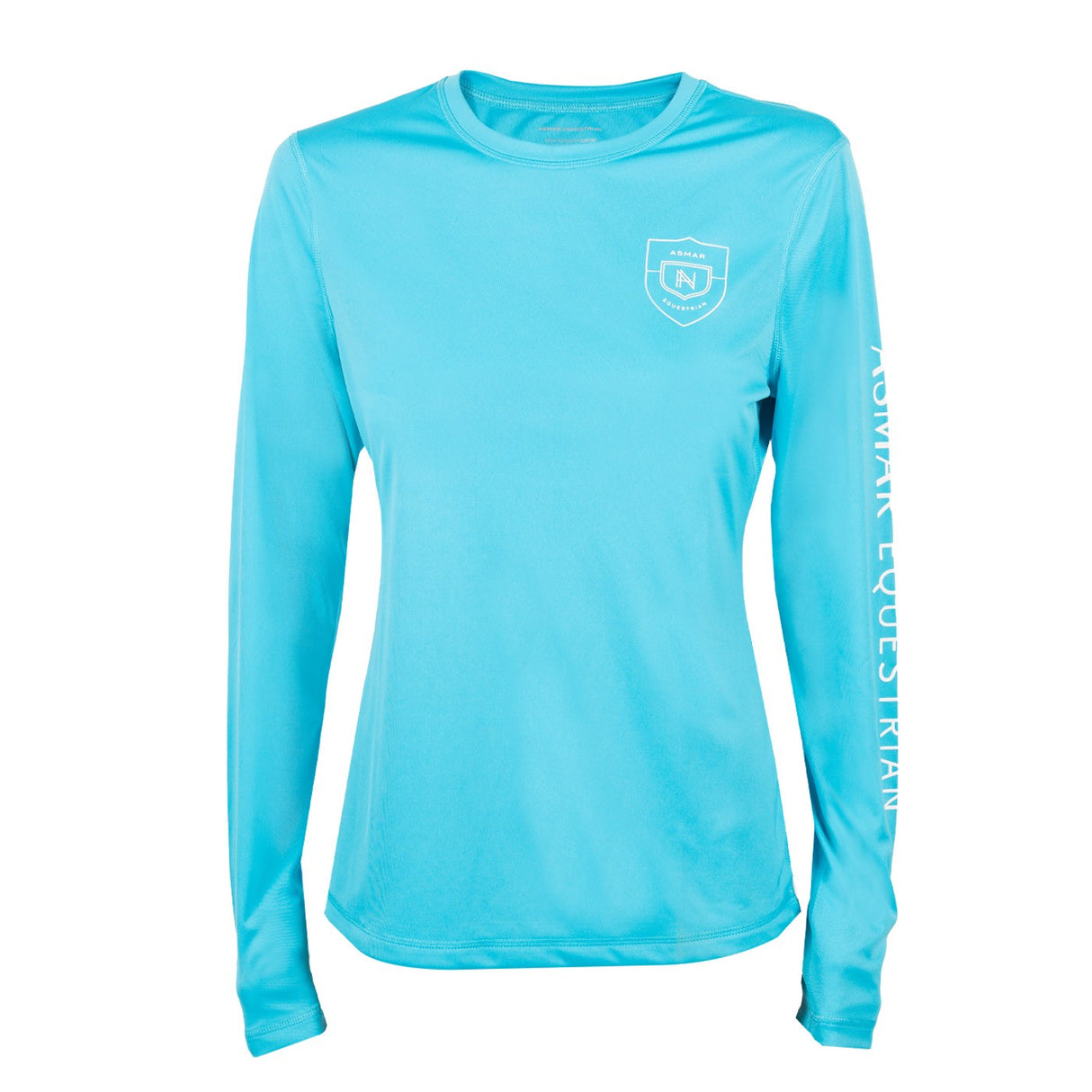 T-shirt durable à manches longues avec logo Asmar Equestrian