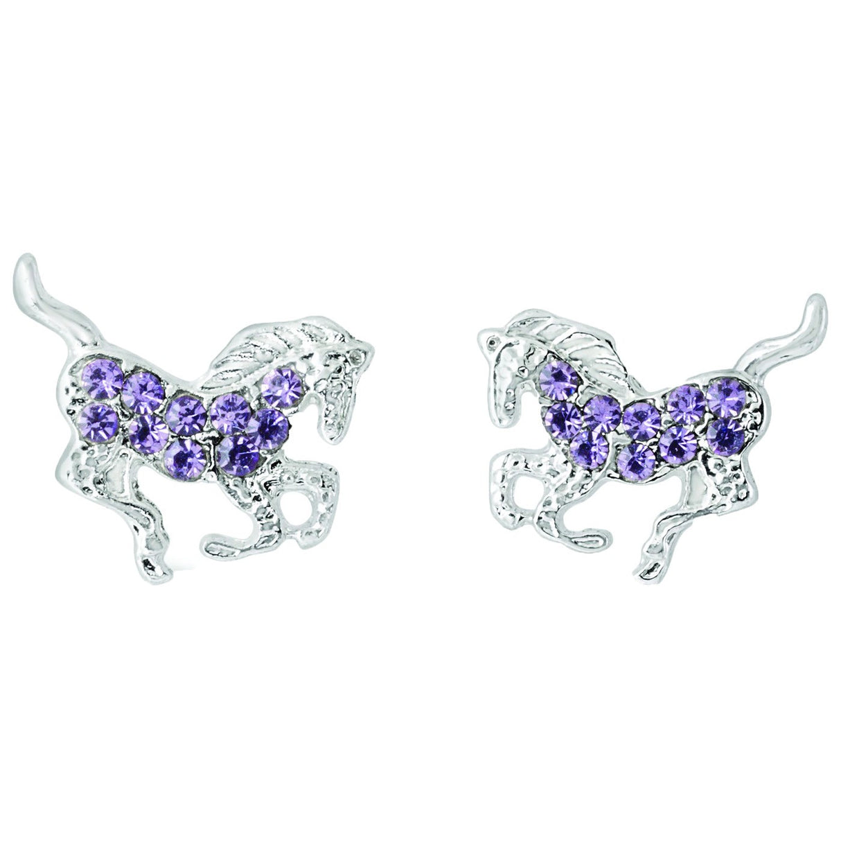 Kelley & Co Kid's Galloping Horse Earrings