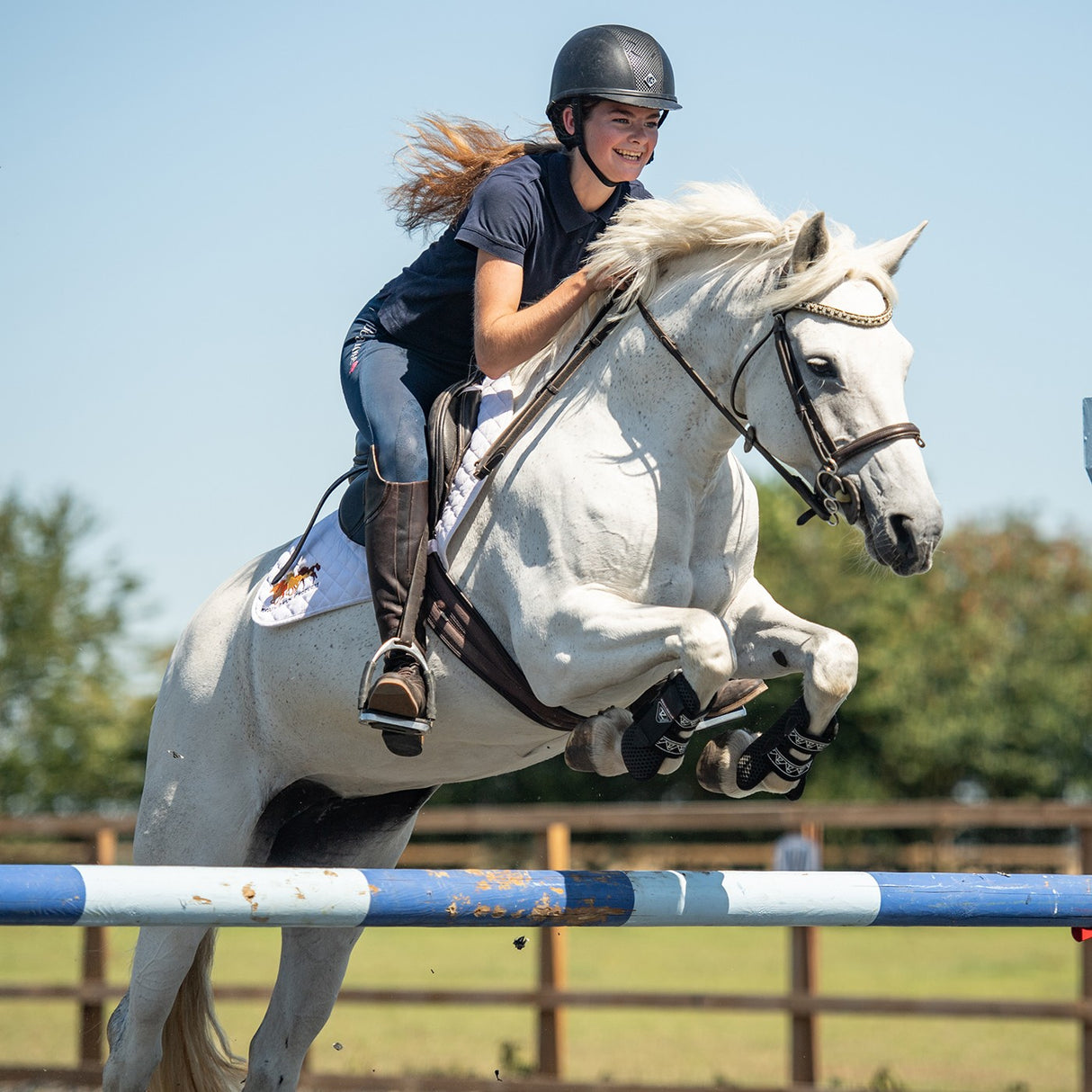 Equilibrium Tri-Zone Open Front Tendon Boots
