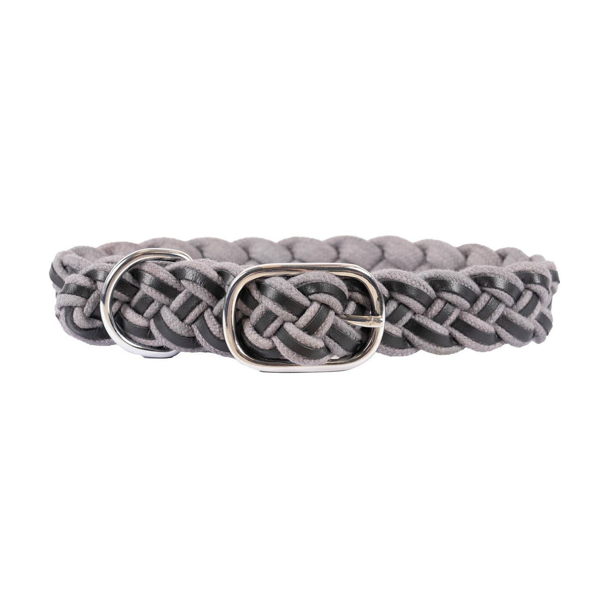 Shedrow K9 Rideau Corde tressée et collier en cuir