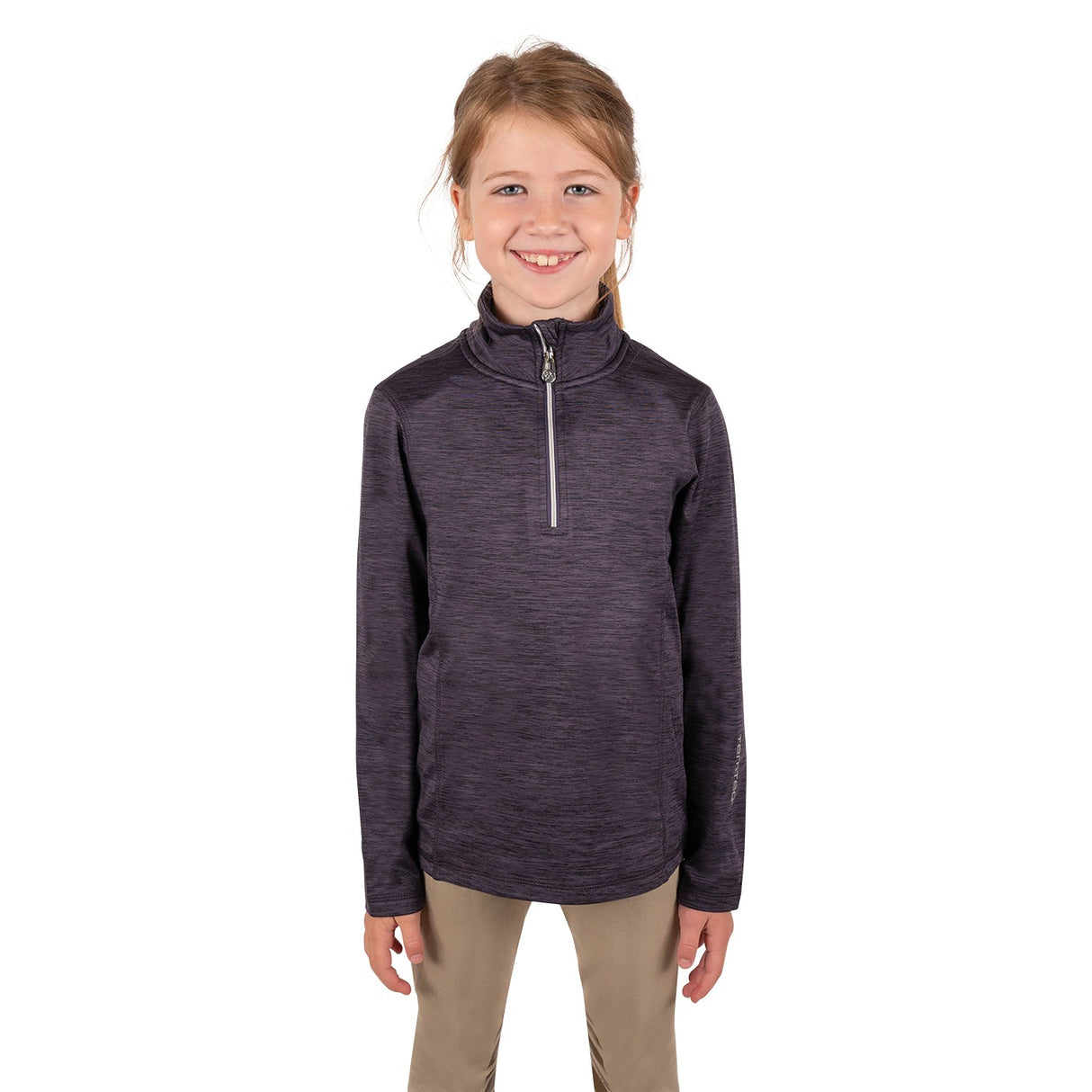 TemTeq Elisa Quarter Zip Performance Shirt - Enfants