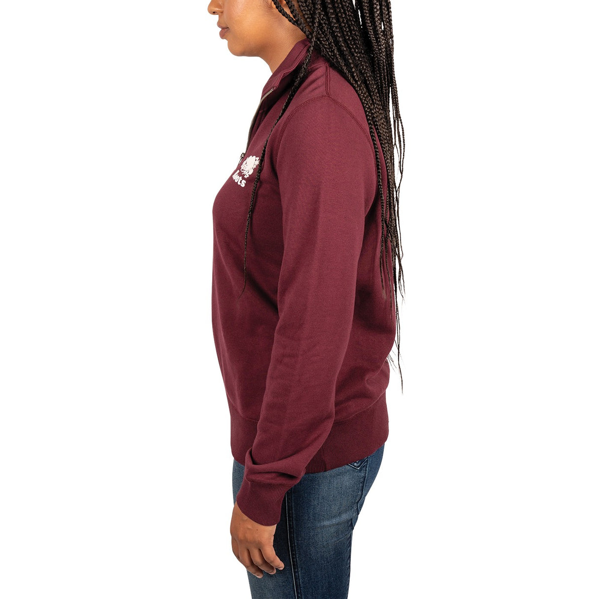 Sweat-shirt zippé Roots Equestrian Original Stein