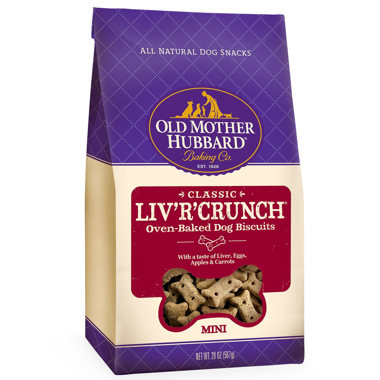 Old Mother Hubbard Liv R Crunch Mini Dog Biscuits