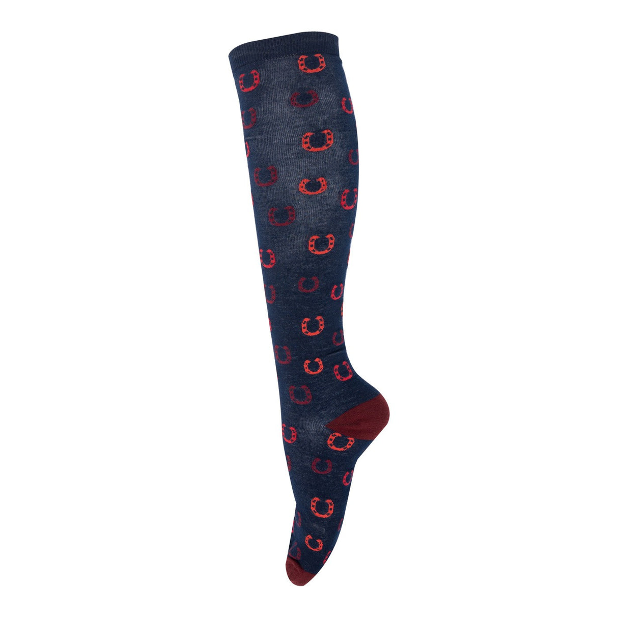 Quatre chaussettes blanches Baryton Lucky Horseshoes Chaussettes hautes