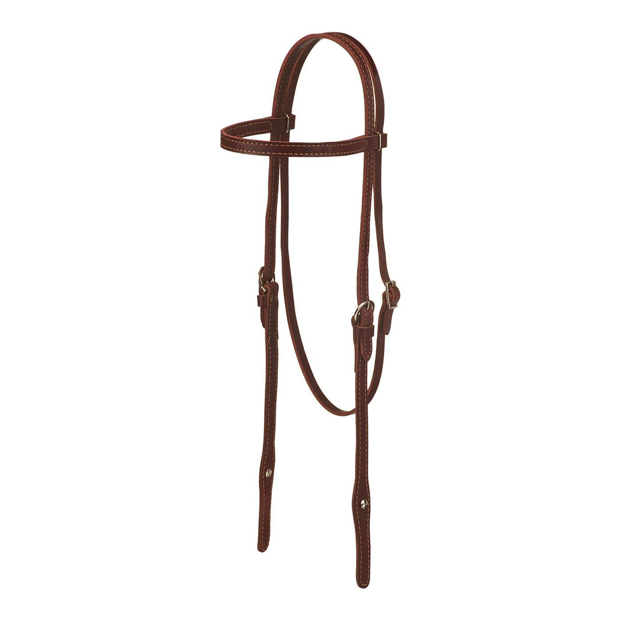 Copper Canyon Latigo Front Band Headstall W- Chicago Vis
