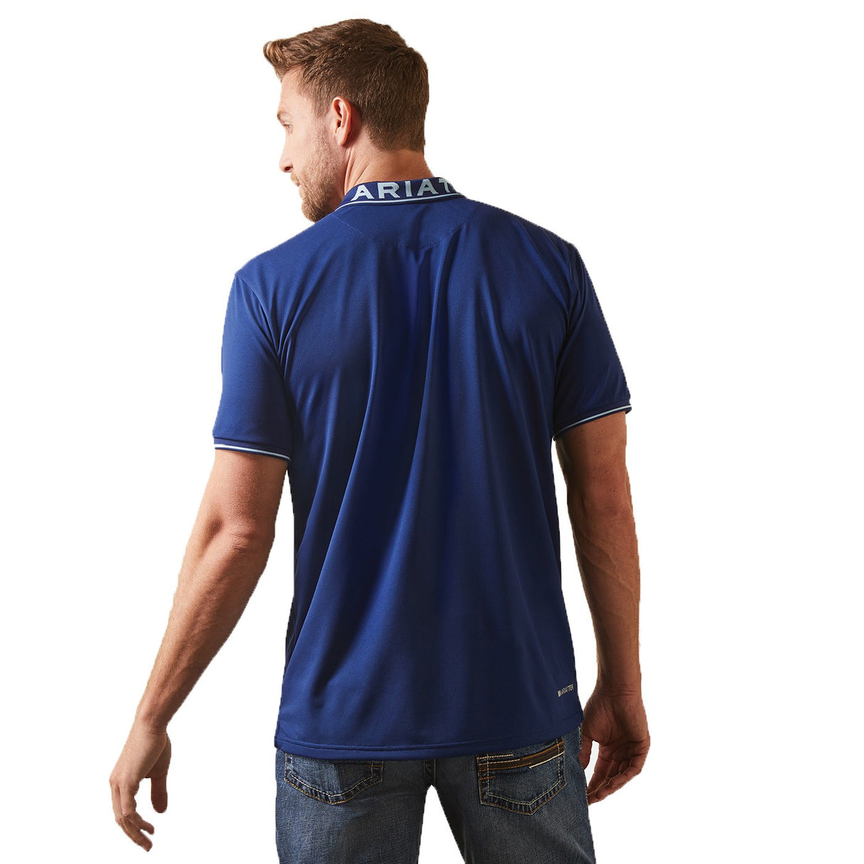 Ariat Logo Fitted Polo - Men's