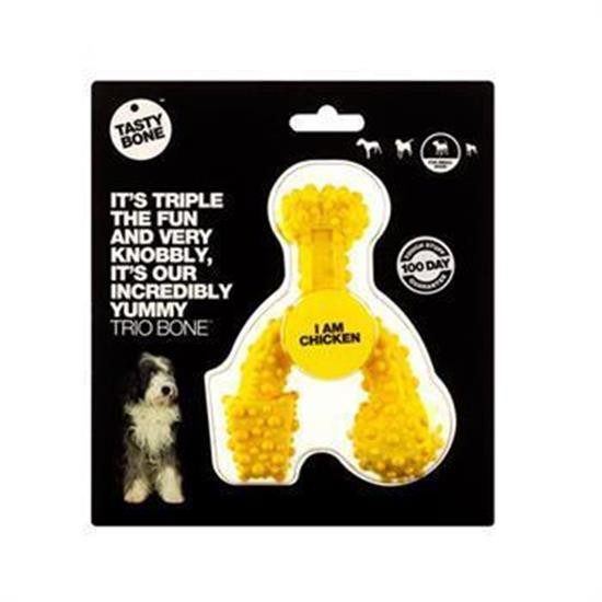 Tasty Bone Trio Os de Poulet en Nylon