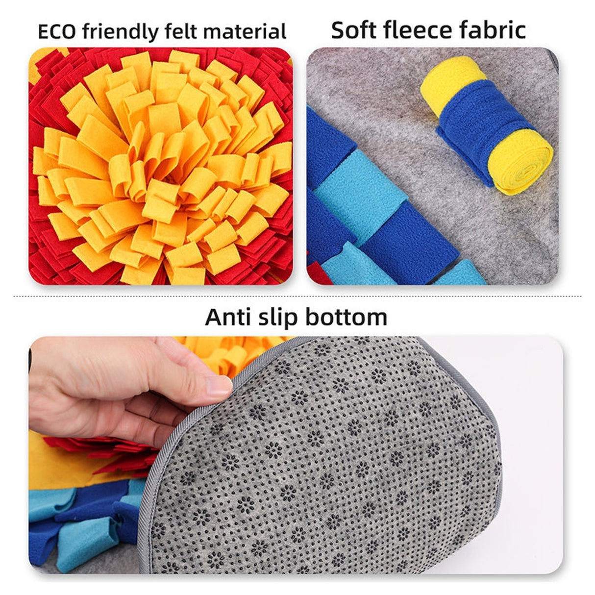 PawzNDogz Snuffle Mat - Challenger Bone - Niveau 4